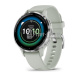 Умные часы Garmin Venu 3S 41mm Advanced GPS Smartwatch Sage Gray Silver с серо-зеленым ремешком