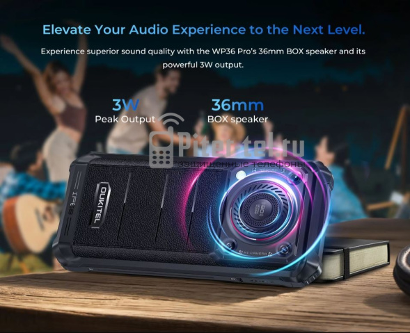 Смартфон Oukitel WP36 Pro 6/256Gb