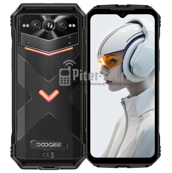 Смартфон Doogee V Max Plus 16/512Gb Obsidian Black